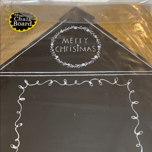 Studio NIP Magnetic Chalkboard Merry Christmas - Picture 3 of 11